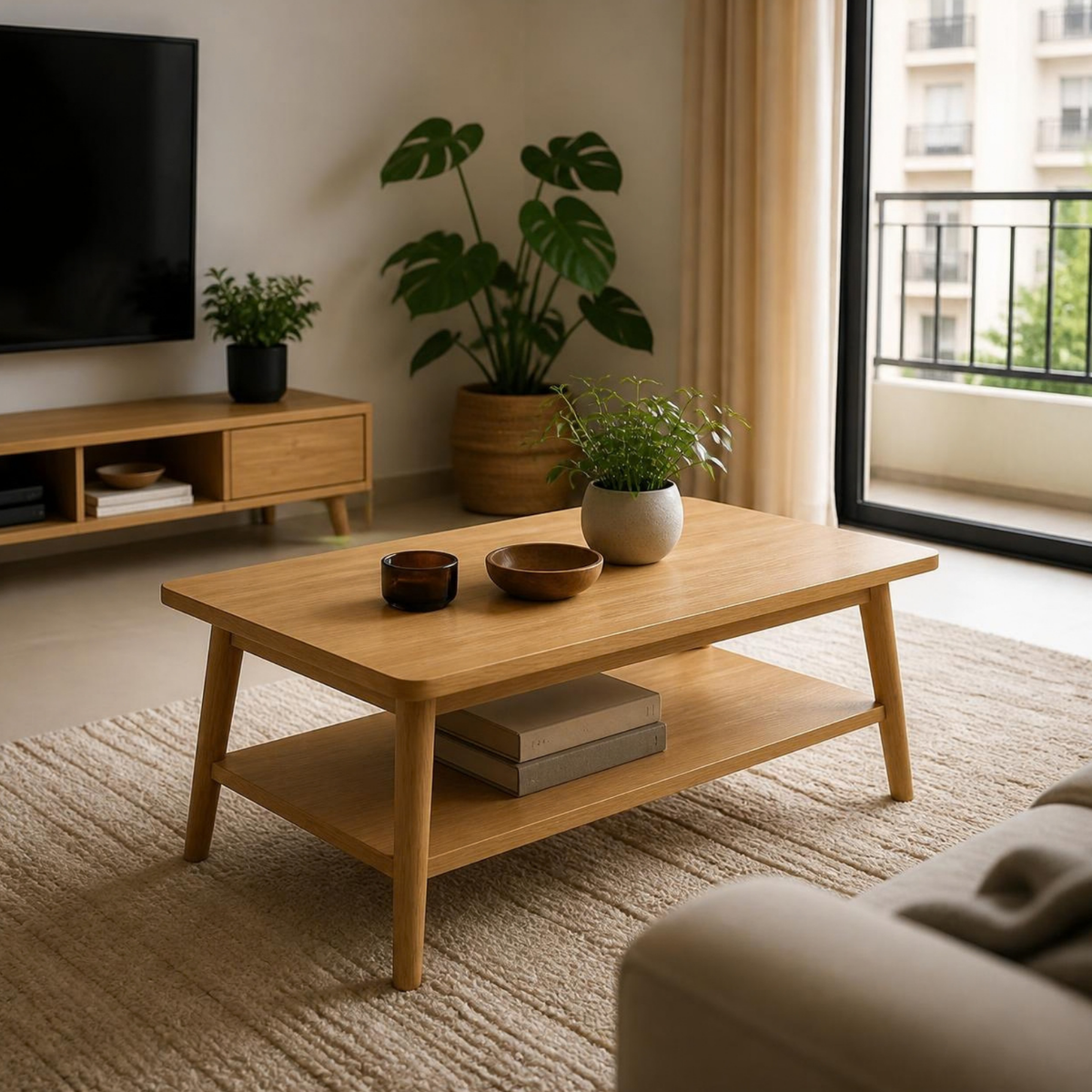 Coffee Table for Small Apartments in a room setting