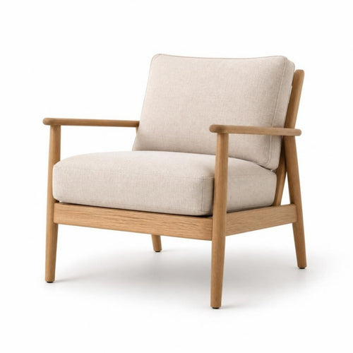 Mini Beit Accent Chair in natural oak
