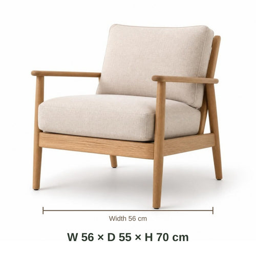 Mini Beit Accent Chair dimensions in cm