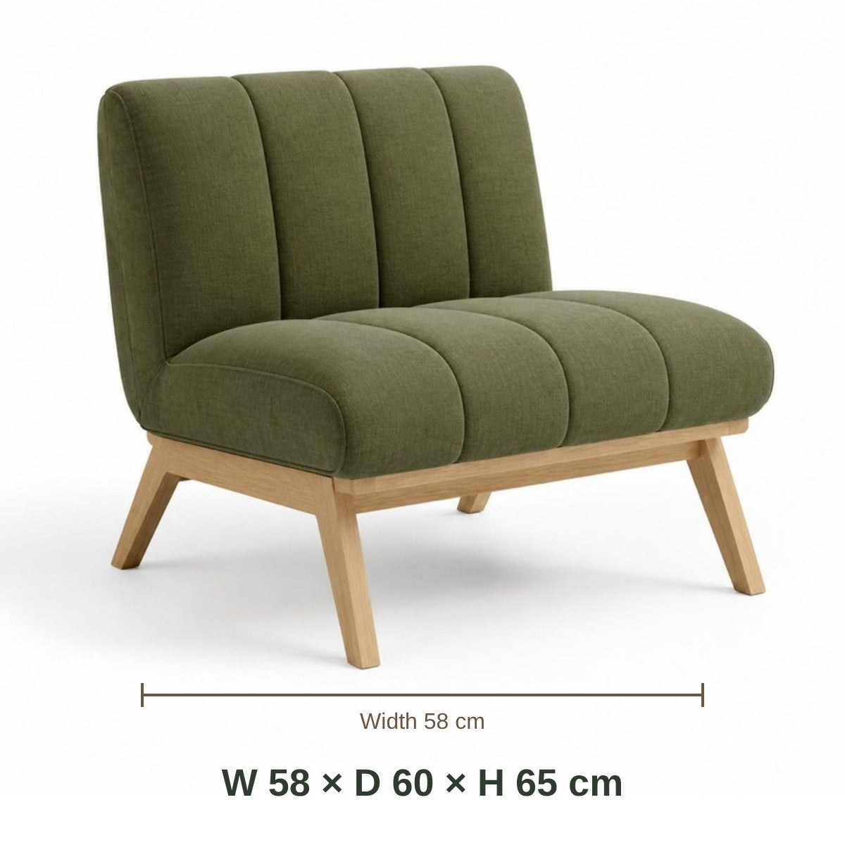 Mini Beit Lounge Chair dimensions in cm