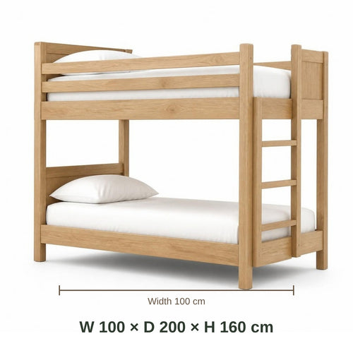 Mini Beit Bunk Bed (Single) dimensions in cm