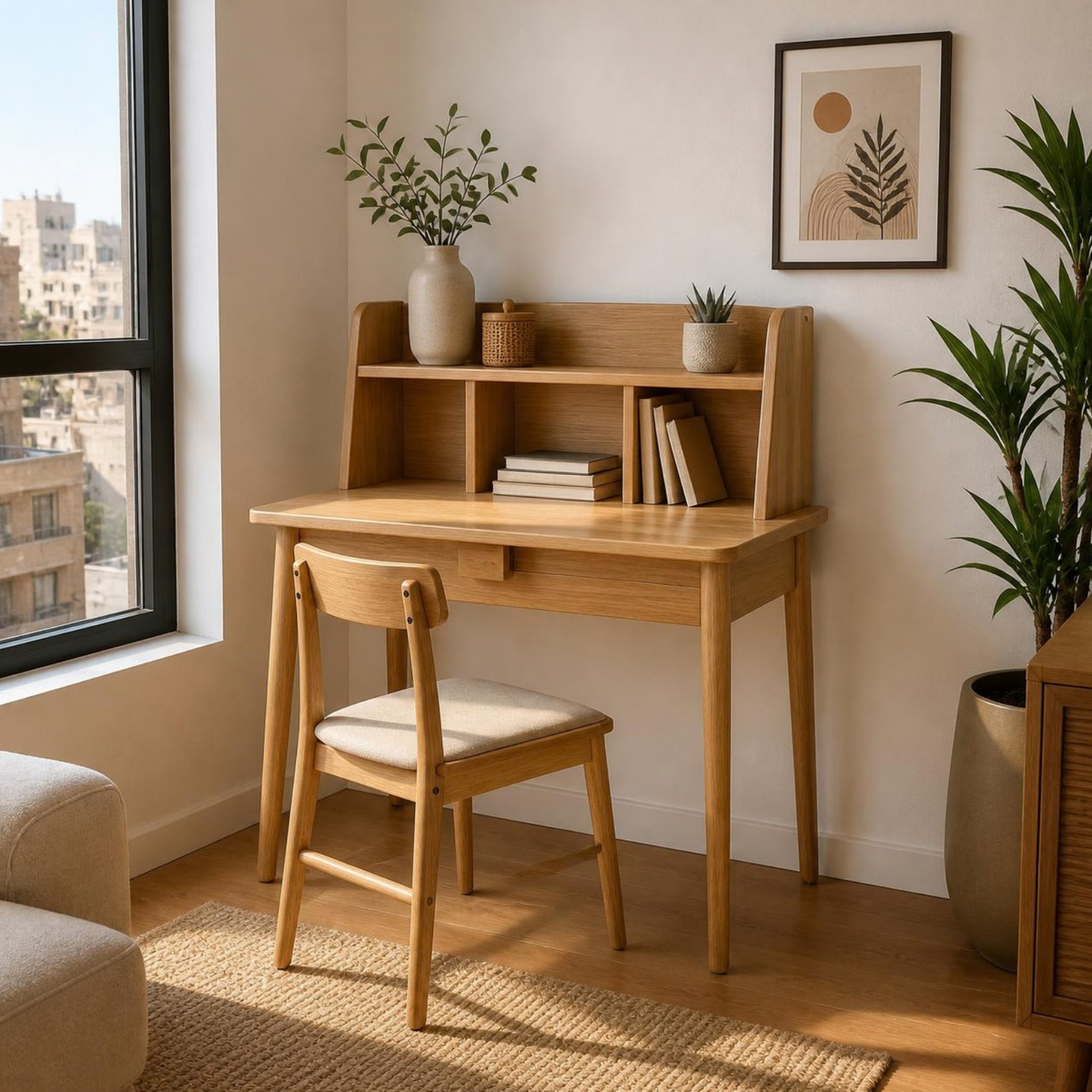 Study Desk for Small Home Offices in a room setting