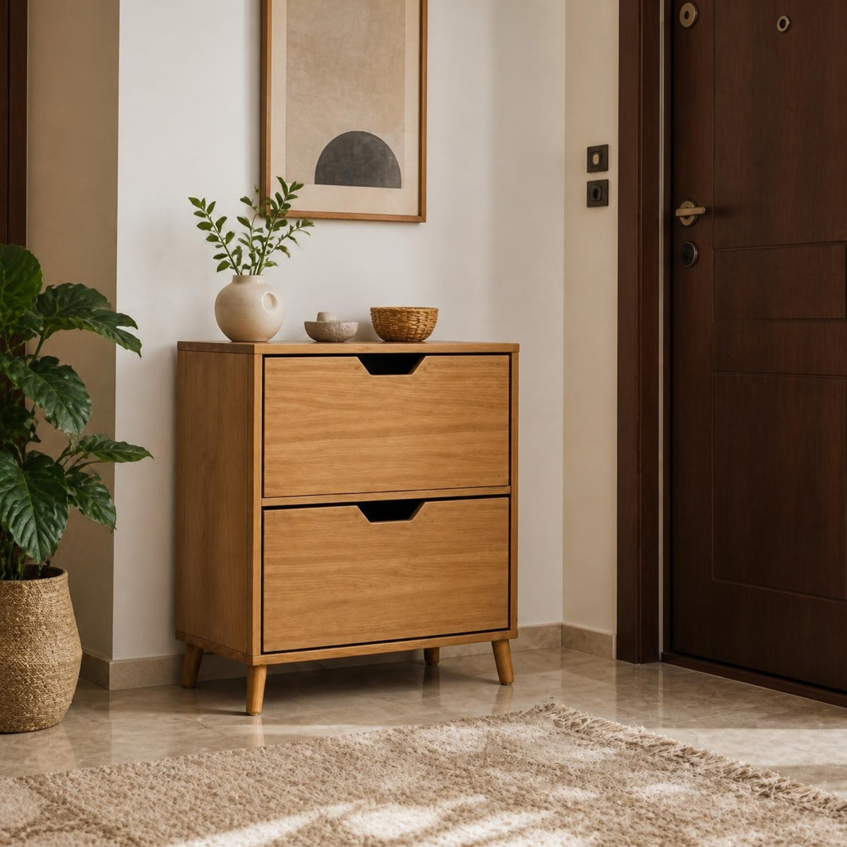Shoe Cabinet (Small) in a room setting