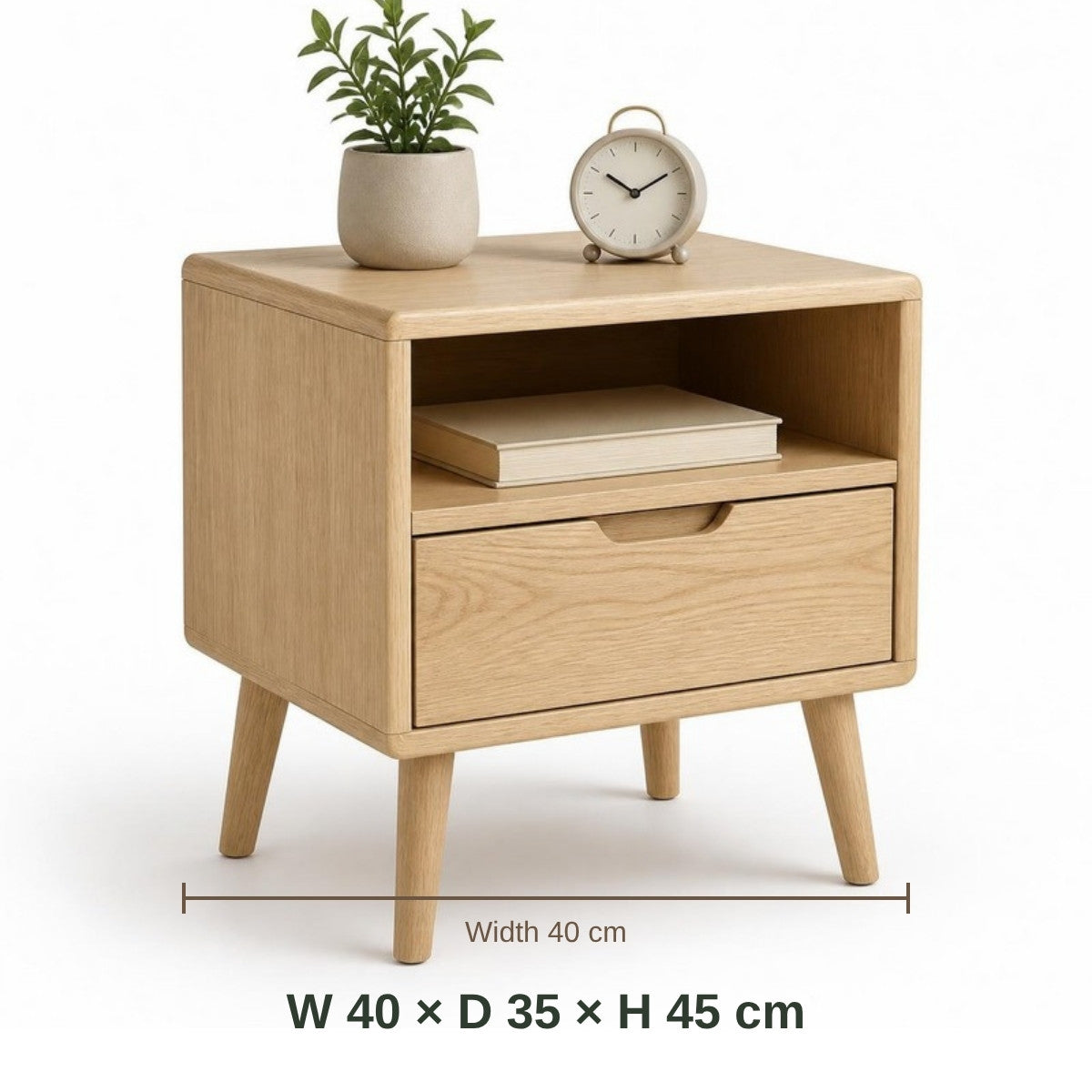 Mini Beit Nightstand dimensions in cm