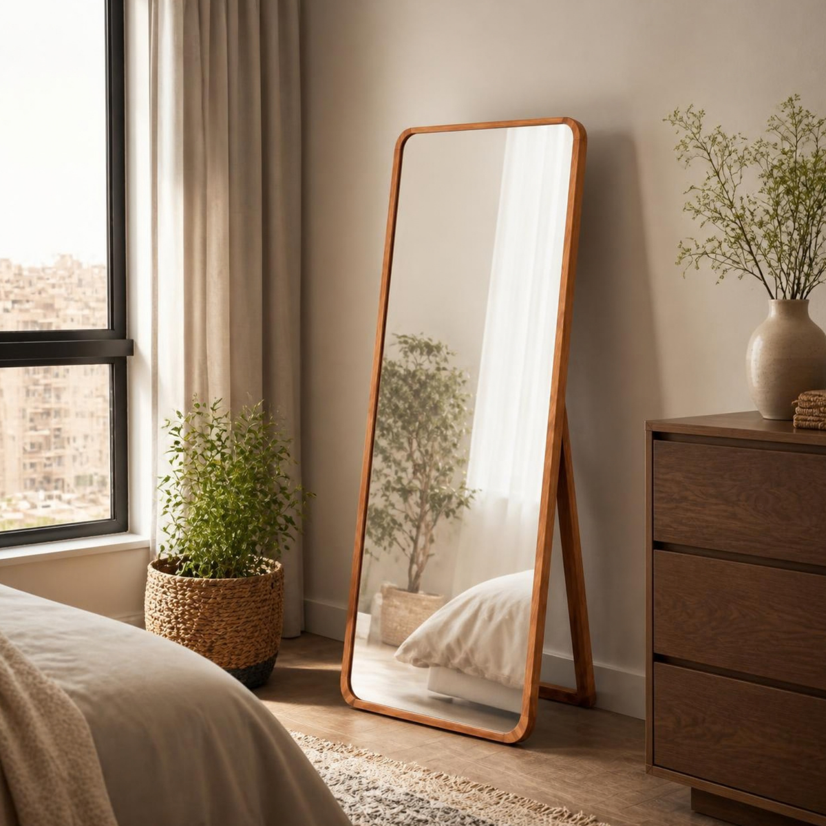 Full Length Mirror in a room setting