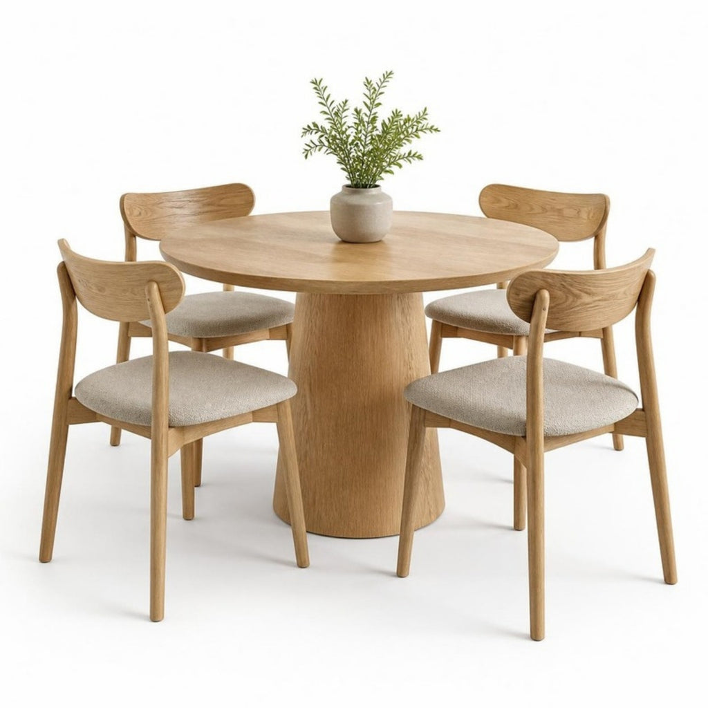 Mini Beit Round Table with 4 Chairs