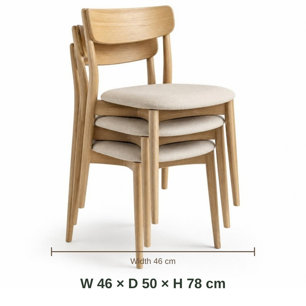 Mini Beit Nesting Chair dimensions in cm