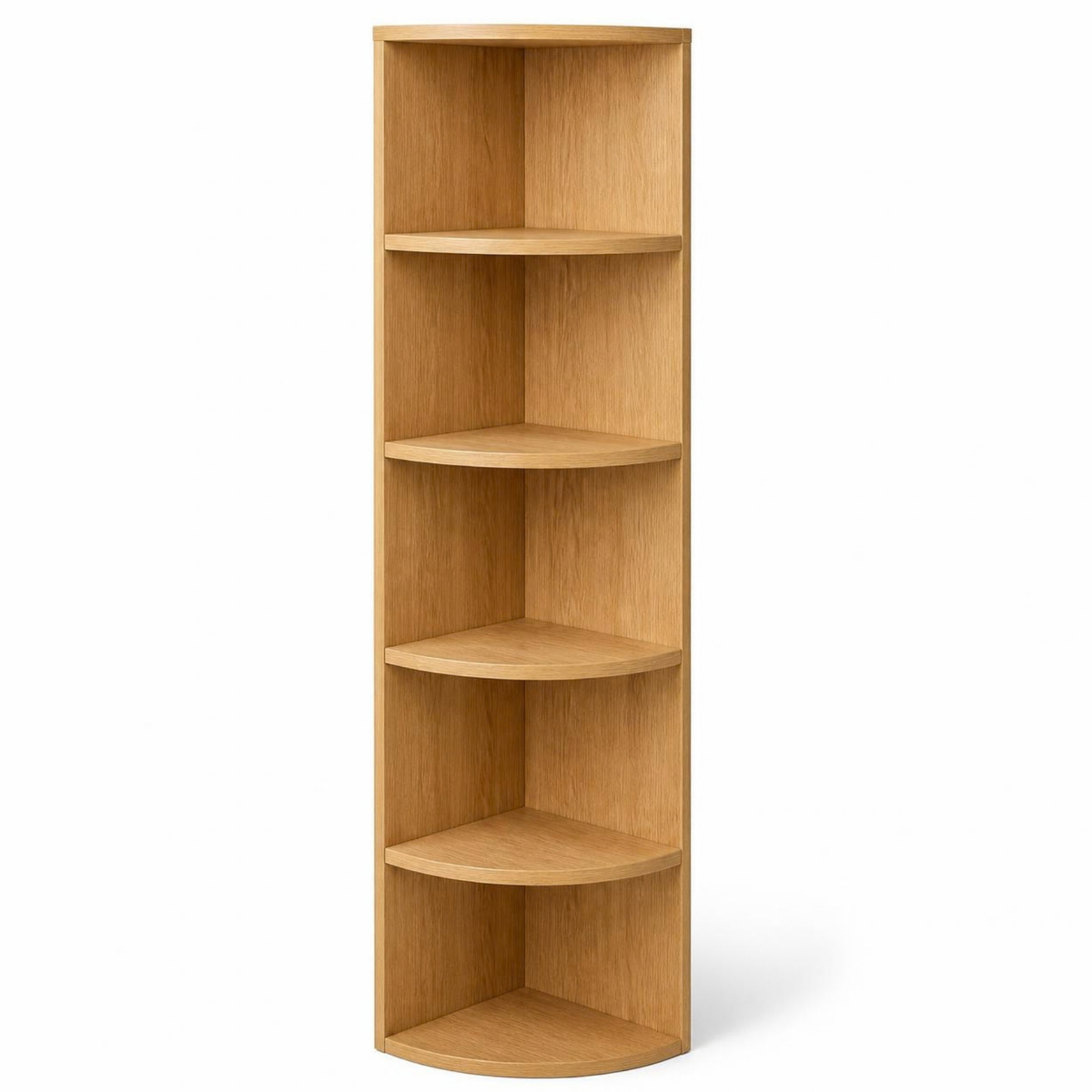 Corner Bookshelf for Small Living Rooms