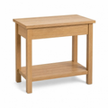 Kitchen Island Table with Shelf for Small Apartments