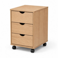 Mobile 3-Drawer Cabinet for Small Home Offices