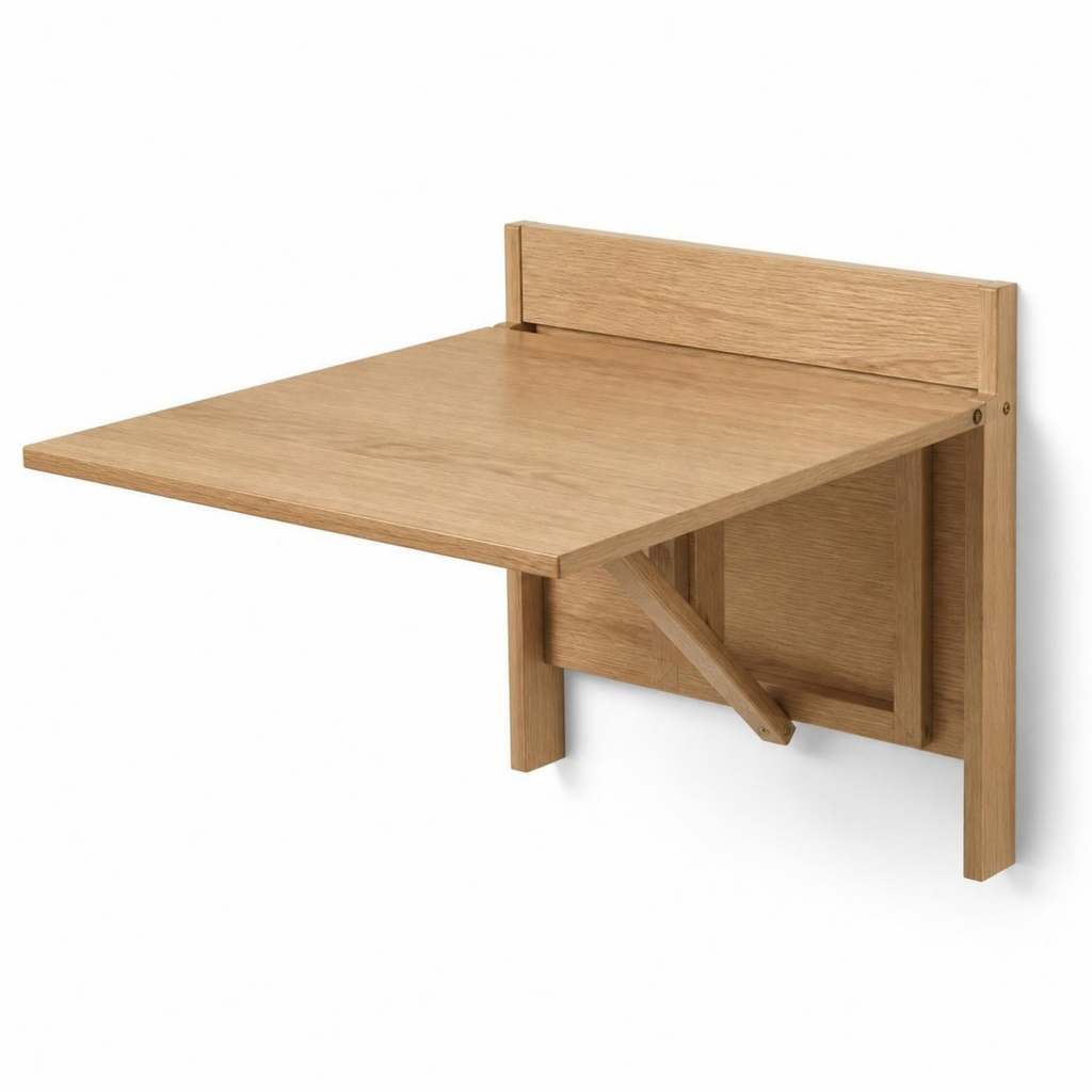 Wall-Mounted Folding Dining Table for Small Spaces